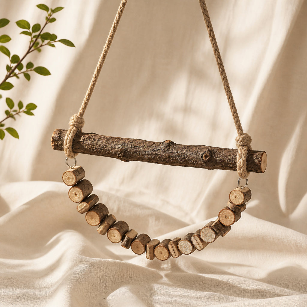 Natural Branch Bird Swing
