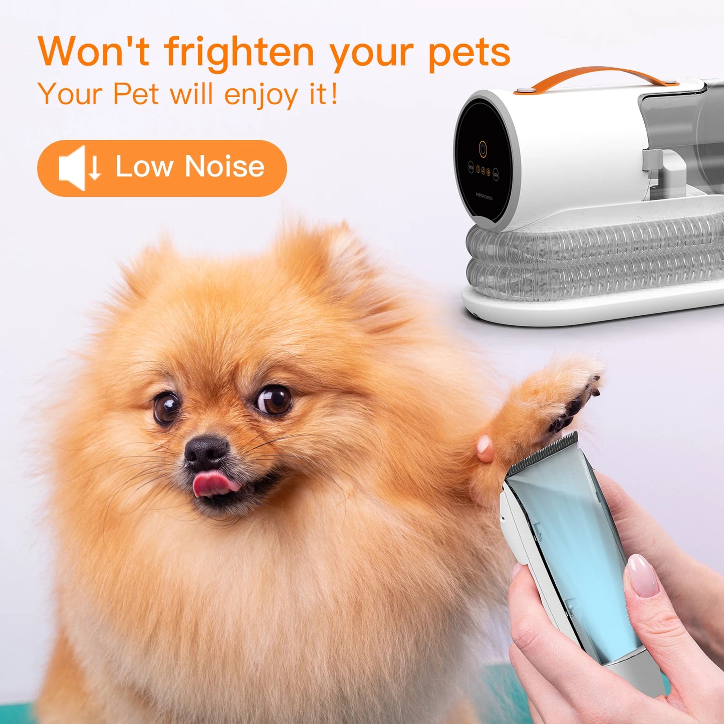 STLF JW  Pet Grooming Vacuum Kit Cleaning Brush Rabbit Groomer Produtos Set Professional Hair Remover for Dogs Cat Vacuum Cleane
