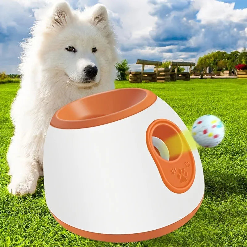 New Pet Ball Dispenser Dog Toy Ball Thrower Outdoor Toys Automatic Ball Dispenser Mentally Stimulating Dog Toys Thrower Machine