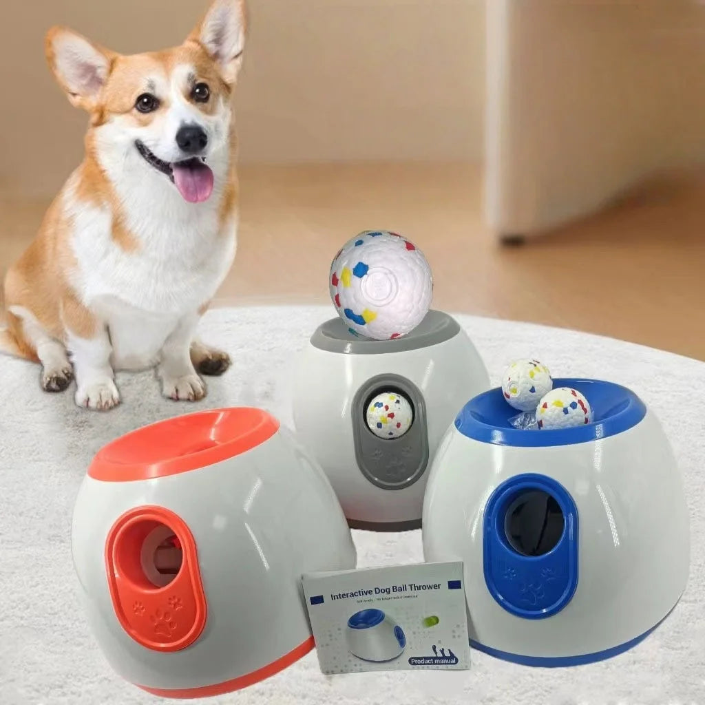 New Pet Ball Dispenser Dog Toy Ball Thrower Outdoor Toys Automatic Ball Dispenser Mentally Stimulating Dog Toys Thrower Machine