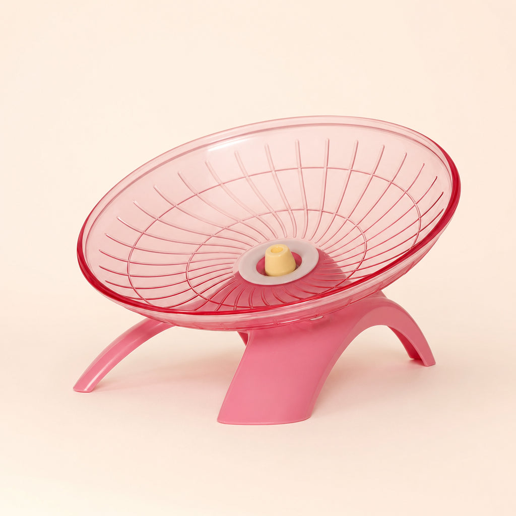 Quiet Saucer Exercise Wheel