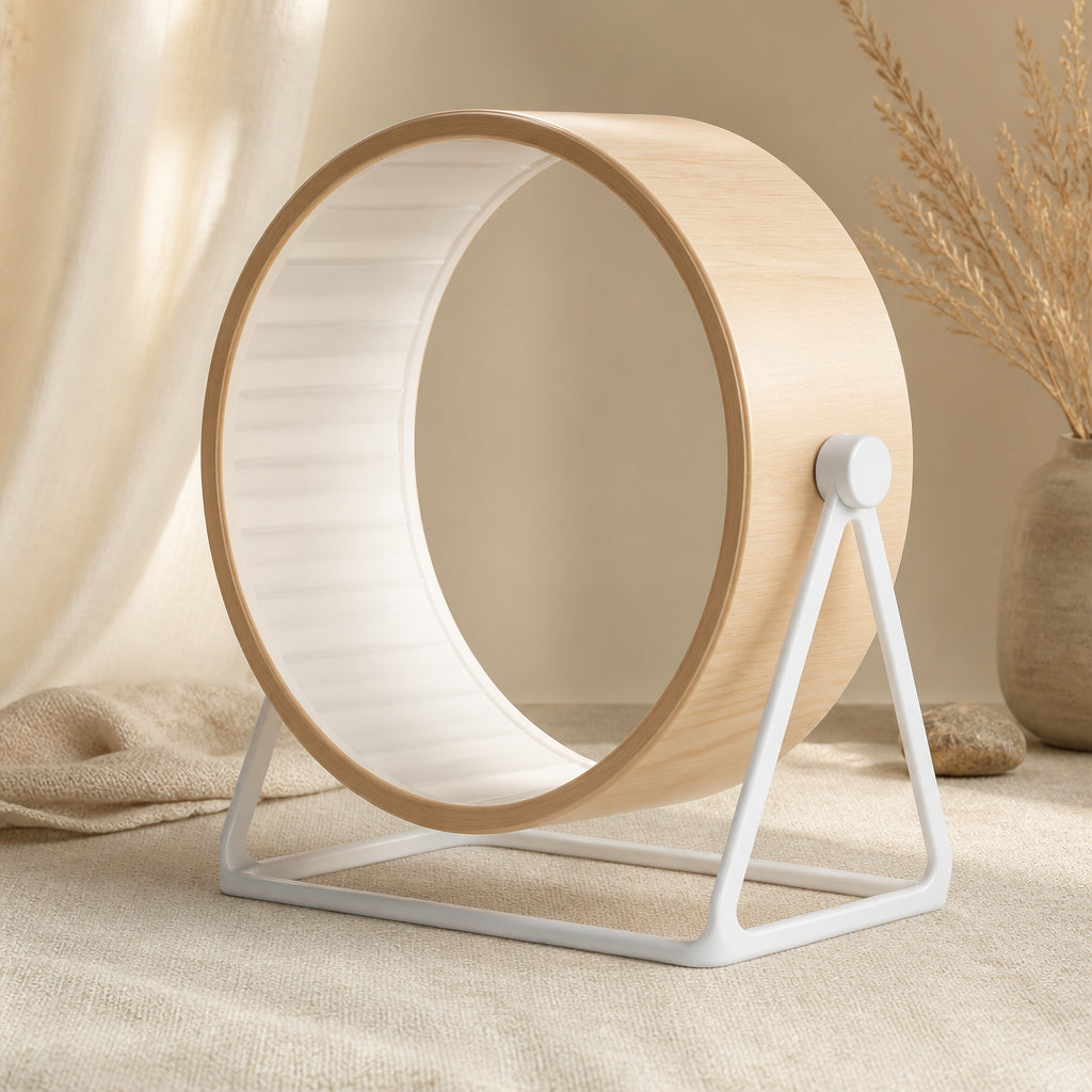 Ultra-Quiet Anti-Jam Hamster Wheel